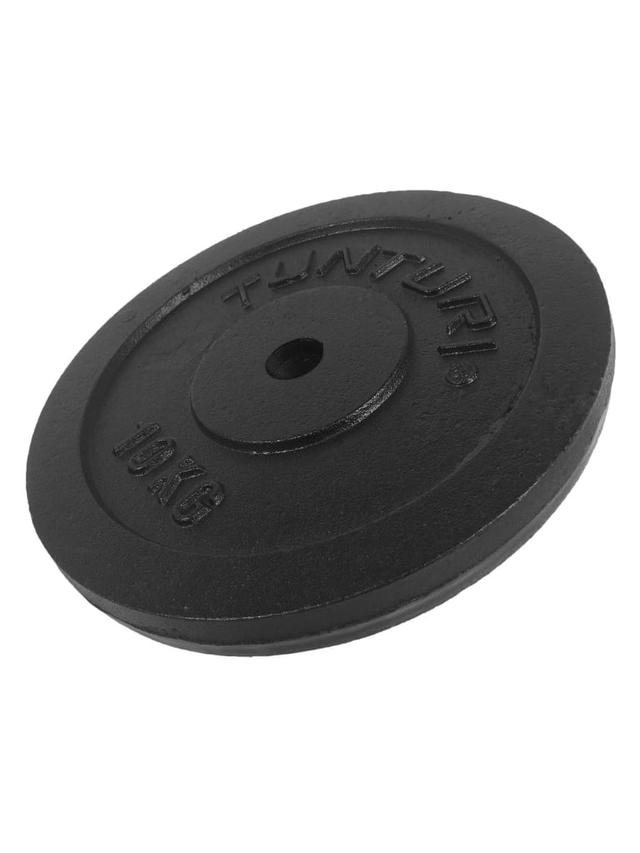 Tunturi Plate Black - Single Weight 10 Kg - SW1hZ2U6MTU0OTAwNQ==