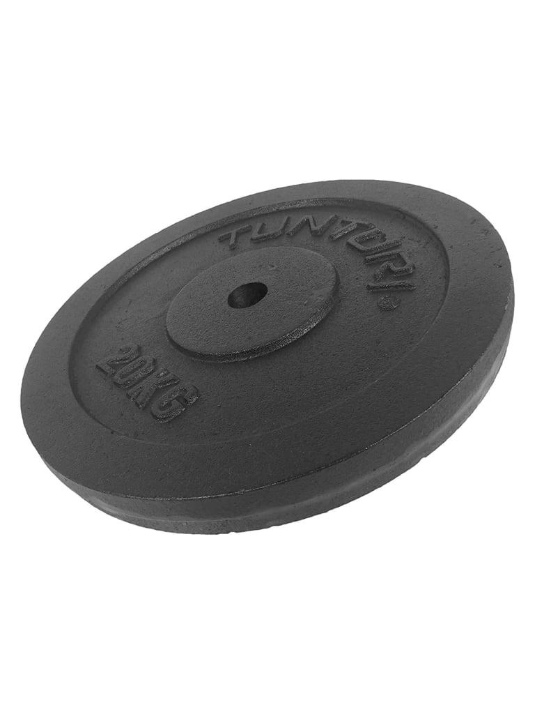 Tunturi Plate Black - Single Weight 20 Kg