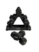 Tunturi Neoprene Dumbellset 3Prs+Stand - SW1hZ2U6MTUyODM3MA==