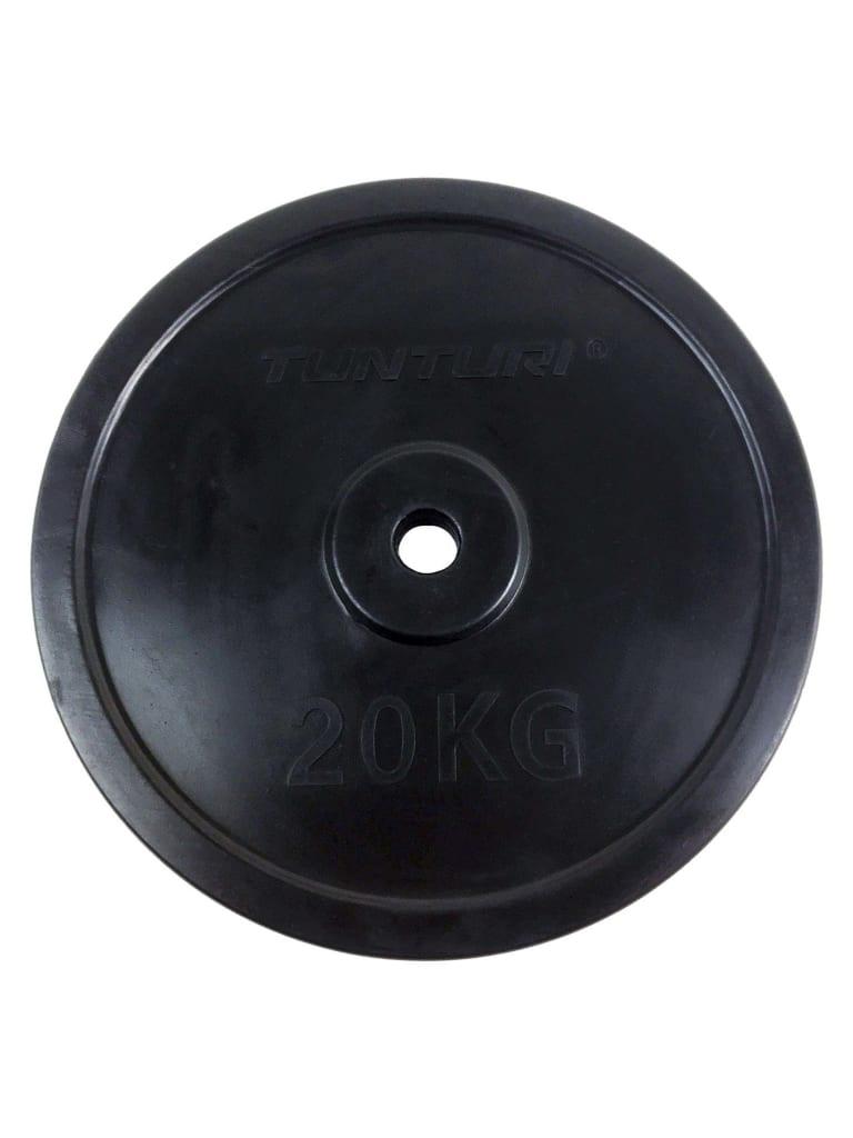 Tunturi Rubber Plate - Single Weight 20 Kg