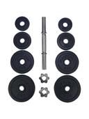 Tunturi Dumbbellset with 1 Bar Screw Weight 15 Kg - SW1hZ2U6MTU0ODkzMQ==