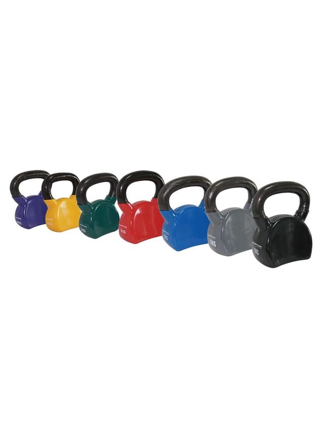 Tunturi Vinyl Kettlebell Color GreenWeight 8 Kg - SW1hZ2U6MTU0OTExOQ==