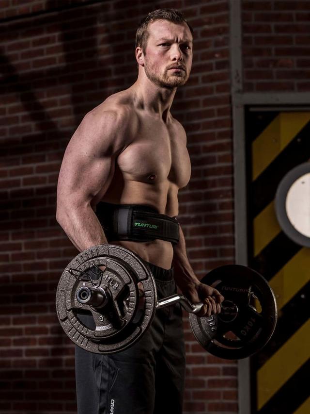 حزام رفع الاثقال 90 سم من مادة EVA تونتوري Tunturi EVA Weightlifting Belt