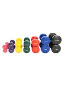 Tunturi Vinyl Dumbbells - Pair Color PurpleWeight 1 Kg - SW1hZ2U6MTU0OTA3MA==