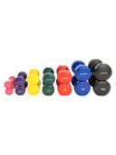 Tunturi Vinyl Dumbbells - Pair Color GreenWeight 2 Kg - SW1hZ2U6MTU0OTA2MQ==