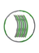 لعبة هيلا هوب 1.8 كجم قابلة للفك والتعديل أخضر تونتوري Tunturi Hula Hoop