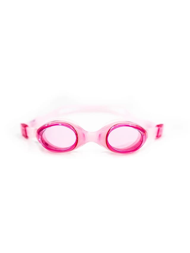 نظارات سباحة أبيض ووردي داسون Dawson Sports Junior Mirror Swim Goggles Color  White/Pink - 308910