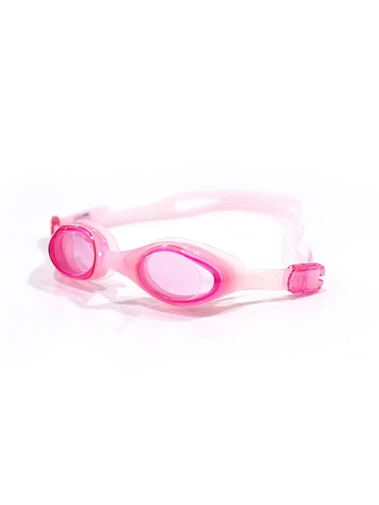 نظارات سباحة أبيض ووردي داسون Dawson Sports Junior Mirror Swim Goggles Color  White/Pink