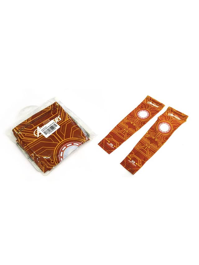 اكمام للذراع قياس كبير نقشة ايرون مان جويريكس Joerex Iron Man Arm Sleeve L JMKA19015-I