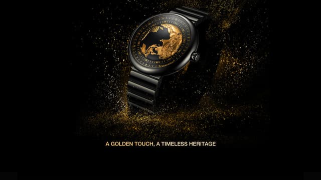 CIGA Design Mechanical Watch Series U Blue Planet - Gilding Version