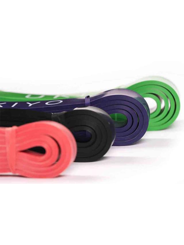 حبل مقاومة مطاط مرن اخضر كبير اوكيو Ukiyo Elastic Bands