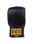 قفازات ملاكمة جلد طبيعي سمول أسود بينلي Benlee Belmont Leather Gloves Mitts - SW1hZ2U6MTUyMzA3Mw==