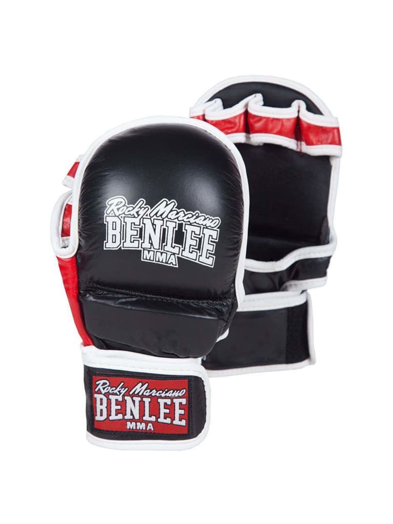 كفوف ملاكمة XL لون اسود من بينلي Benlee Leather MMA Sparring Glove