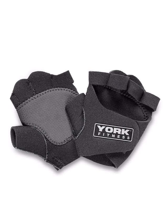 قفازات رفع الاثقال قياس M من النيوبرين يورك فيتنيس York Fitness Neoprene Weight Lifting Glove
