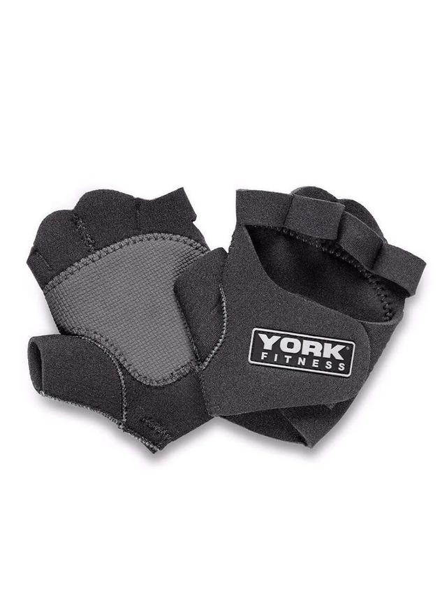 قفازات رفع الاثقال قياس L من النيوبرين يورك فيتنيس York Fitness Neoprene Weight Lifting Glove