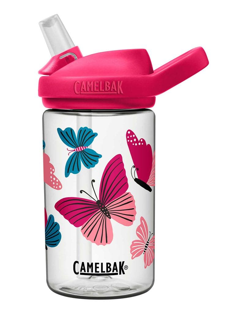 مطارة ماء اطفال بتصميم فرشات سعة 400 ملل من كاميلباك Camelbak Eddy+ Kids Bottle Color Colorblock ButterfliesVolume 400 ml