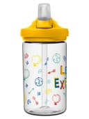 مطارة ماء للأطفال باللون الأصفر من كاميلباك إيددي Camelbak Eddy+ Kids Bottle Color Lets ExploreVolume 400 ml