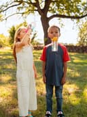 مطارة ماء للأطفال باللون الأزرق من كاميلباك إيددي Camelbak Eddy+ Kids Bottle Color True BlueVolume 400 ml