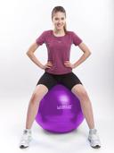 كرة تمارين رياضية مضادة الانفجار 55 سم لايف أب  LiveUp Anti Burst Gym Ball LS3222 Size 55 cm - SW1hZ2U6MTU0MjgzMA==