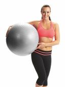 ٍكرة الحمل للتمارين الرياضية 75 سم يورك فيتنس York Fitness Anti-Burst Gym Ball - SW1hZ2U6MTU0NDEwMA==