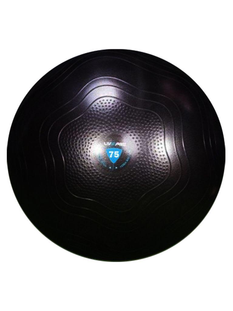 LivePro Anti-Burst Core-Fit Exercise Ball Color BlackSize 75 cm