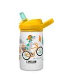 مطاره مياه للاطفال معزولة بالفراغ بحجم 12 اونصة مع رسم كلاب ودراجات من كاملباكCamelbak Eddy+ Kids SST Vacuum Insulated Water Bottle Color Biking DogsQuantity 12oz
