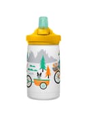 مطاره مياه للاطفال معزولة بالفراغ بحجم 12 اونصة مع رسم كلاب ودراجات من كاملباكCamelbak Eddy+ Kids SST Vacuum Insulated Water Bottle Color Biking DogsQuantity 12oz