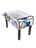 طاولة فرفيرة احترافية ضد الماء اي دي دبليو ADW Sports Hobby Model Glass Covered Foosball Table - 309539