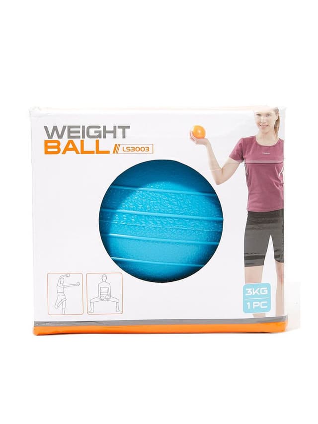 كرة أثقال ناعمة بوزن 3 كغ من لايف اب LiveUp Soft Weight Ball | LS3003 Weight 3 Kg