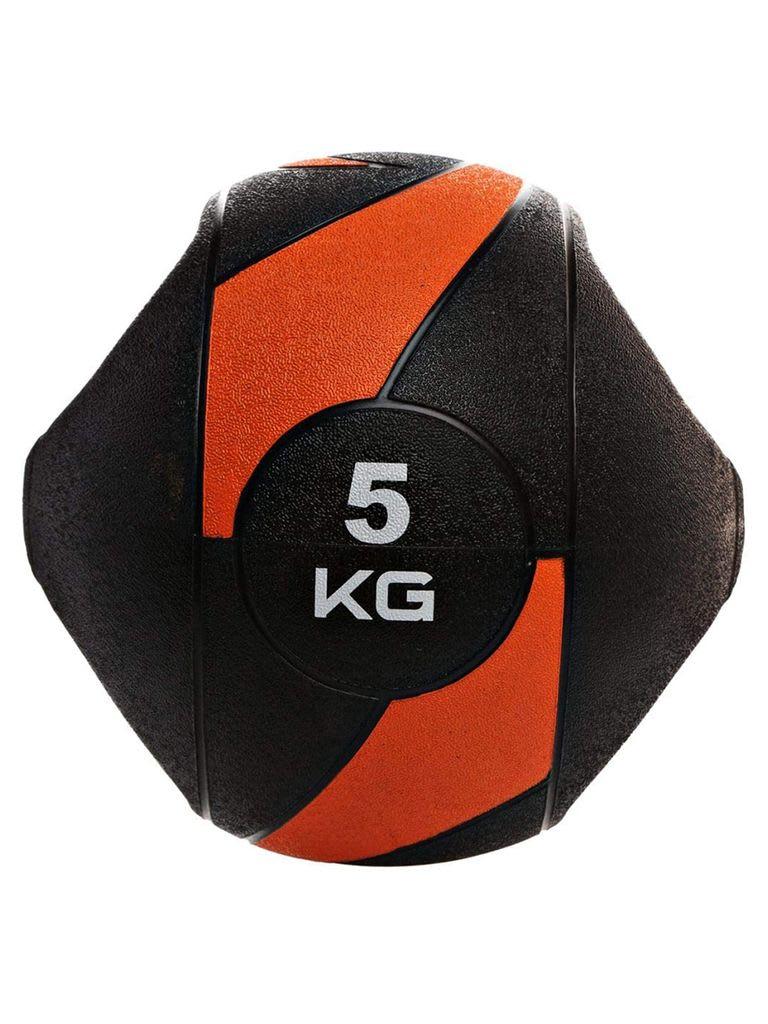 كرة طبية 5 كيلو غرام مع مقابض لايف اب LiveUp Medicine Ball with Grips LS3007A Weight  5kg