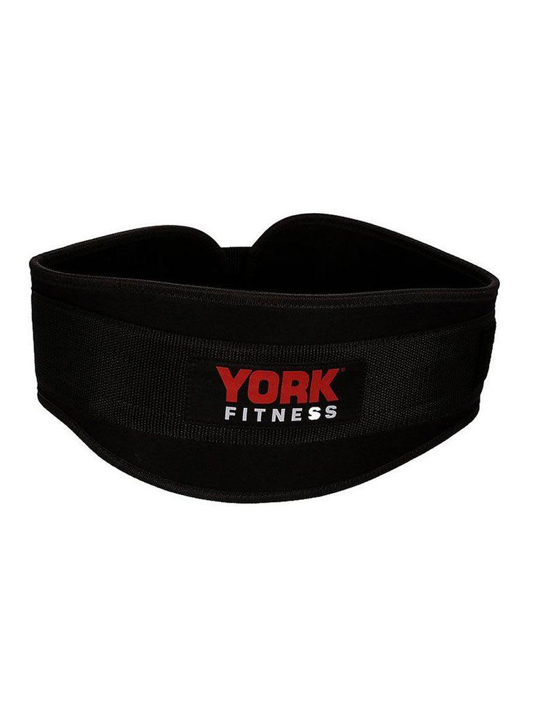 York Fitness Nylon Workout Belt Color BlackSize S/M