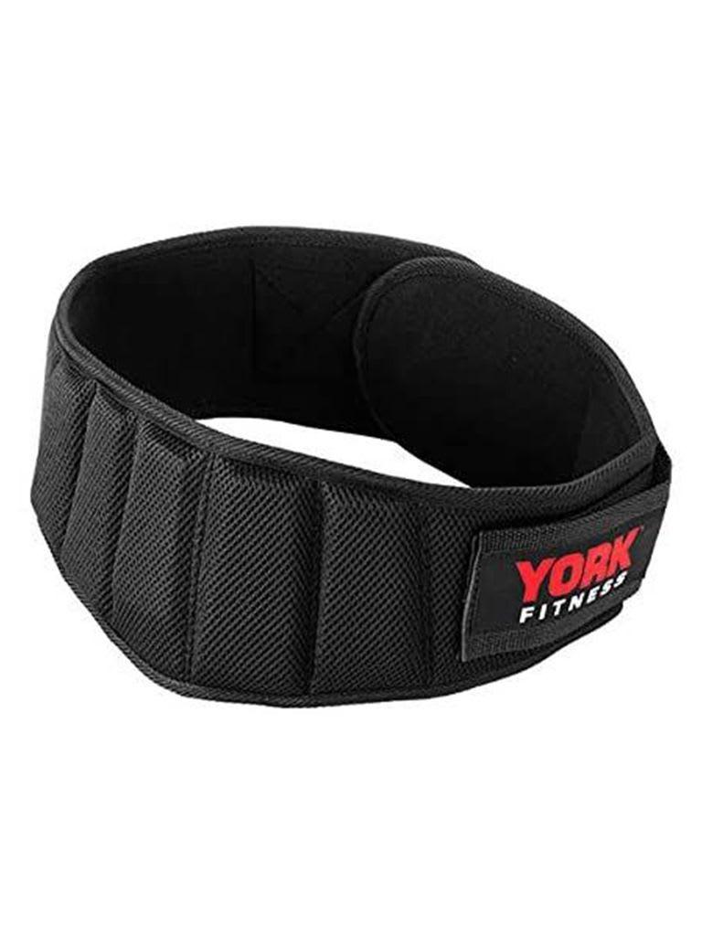 York Fitness Deluxe Nylon Work Out Belt Size S/M