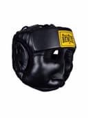 Benlee Artificial Leather Head Guard Full Protection Black - SW1hZ2U6MTUyMzY4NQ==