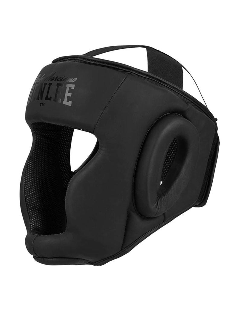 خوذه مصارعة لحماية الرأس لون اسود من بينلي Benlee Artificial Leather Head Guard Black