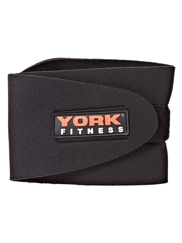 حزام لدعم معصم اليد أسود يورك فيتنيس York Fitness Wrist Support