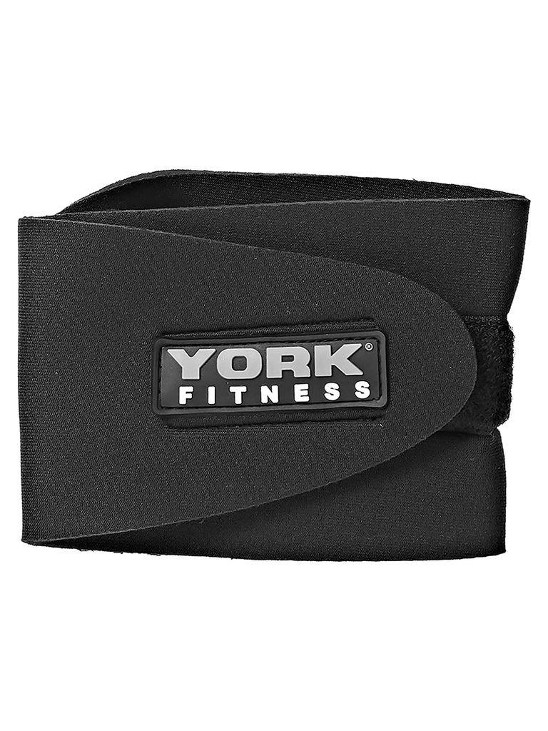 حزام لدعم معصم اليد أسود يورك فيتنيس York Fitness Adjustable Wrist Support