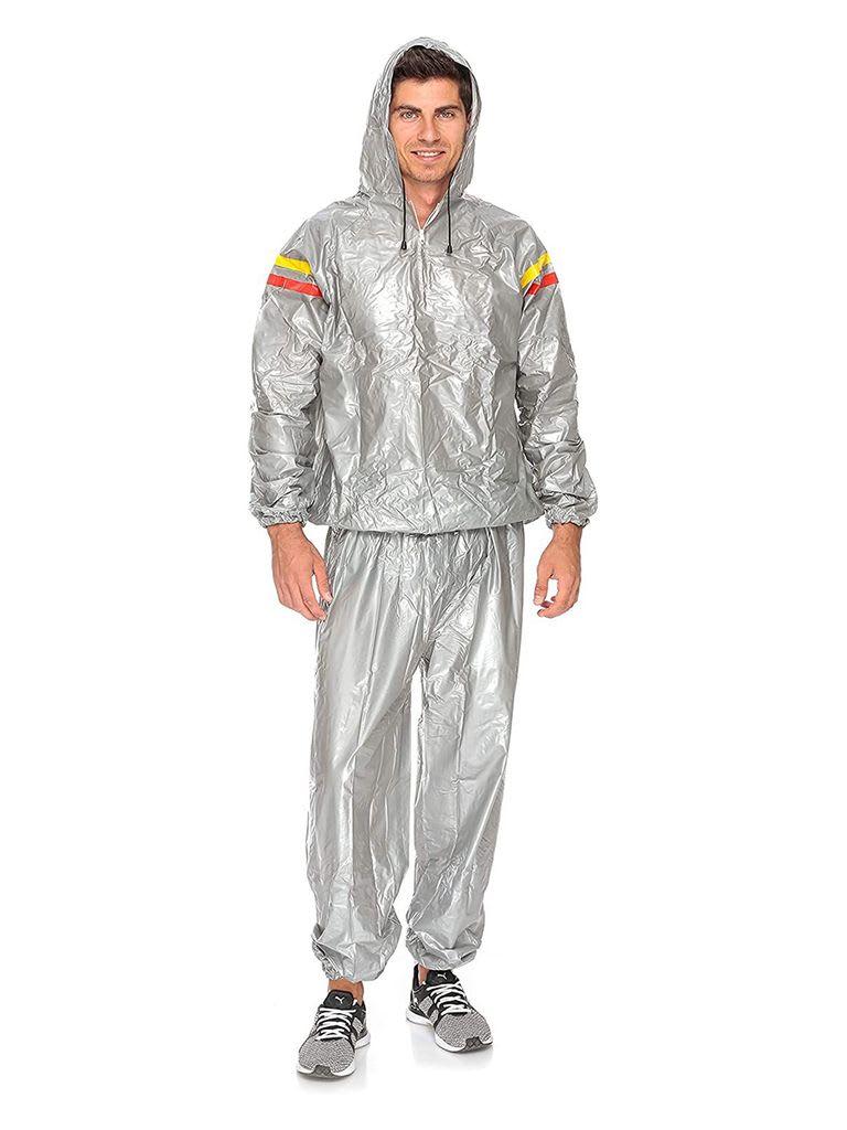 بدلة الساونا مقاس أكس لارج و لارج  لايف أب LiveUp Sauna Suit LS3034A  77 cm L XL