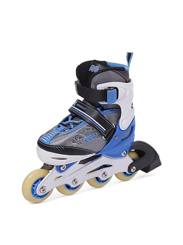 Mesuca Adjustable Inline Roller Skate | MCB21067 Blue Alum - SW1hZ2U6MTUzNjAxNg==