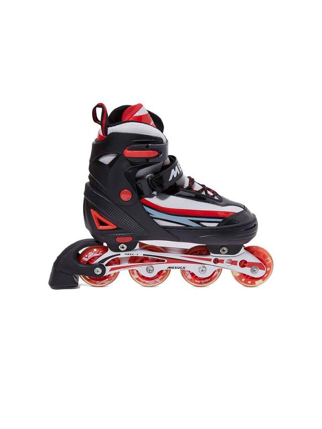 زلاجات اطفال قابلة للتعديل مقاس 34-37 ميسوكا أحمر Mesuca Adjustable Inline Roller Skate - SW1hZ2U6MTUzNjAzNg==