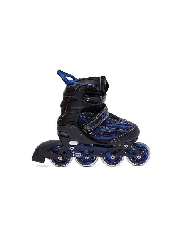 زلاجات اطفال قابلة للتعديل مقاس 35-38 ميسوكا أزرق وأسود Mesuca Adjustable Inline Roller Skate - SW1hZ2U6MTUxMzk3MA==