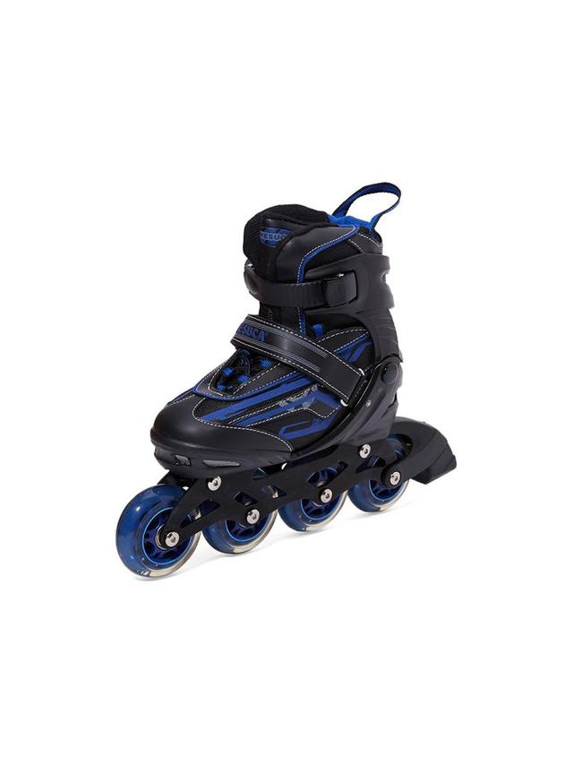 زلاجات اطفال قابلة للتعديل مقاس 35-38 ميسوكا أزرق وأسود Mesuca Adjustable Inline Roller Skate - SW1hZ2U6MTUxMzk3Mg==