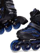 زلاجات اطفال قابلة للتعديل مقاس 35-38 ميسوكا أزرق وأسود Mesuca Adjustable Inline Roller Skate - SW1hZ2U6MTUxMzk3Ng==