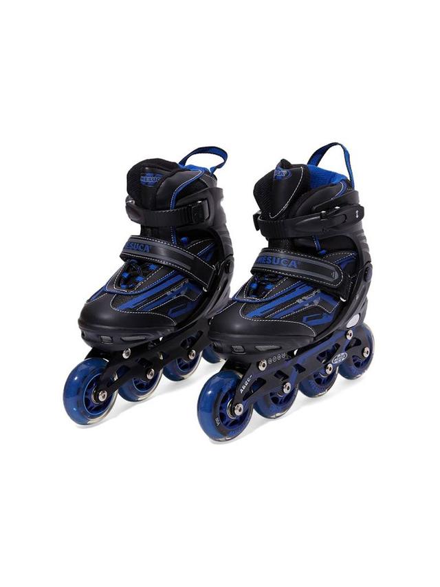 زلاجات اطفال قابلة للتعديل مقاس 35-38 ميسوكا أزرق وأسود Mesuca Adjustable Inline Roller Skate - SW1hZ2U6MTUxMzk2OA==