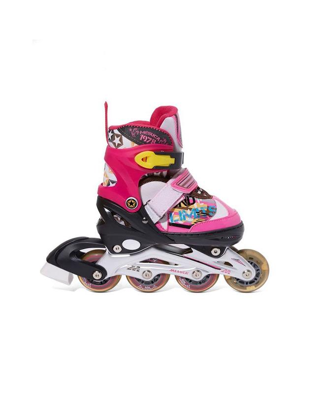 زلاجات اطفال قابلة للتعديل مقاس 31-34 ميسوكا زهري Mesuca Adjustable Inline Roller Skate - SW1hZ2U6MTUzNjAyMw==