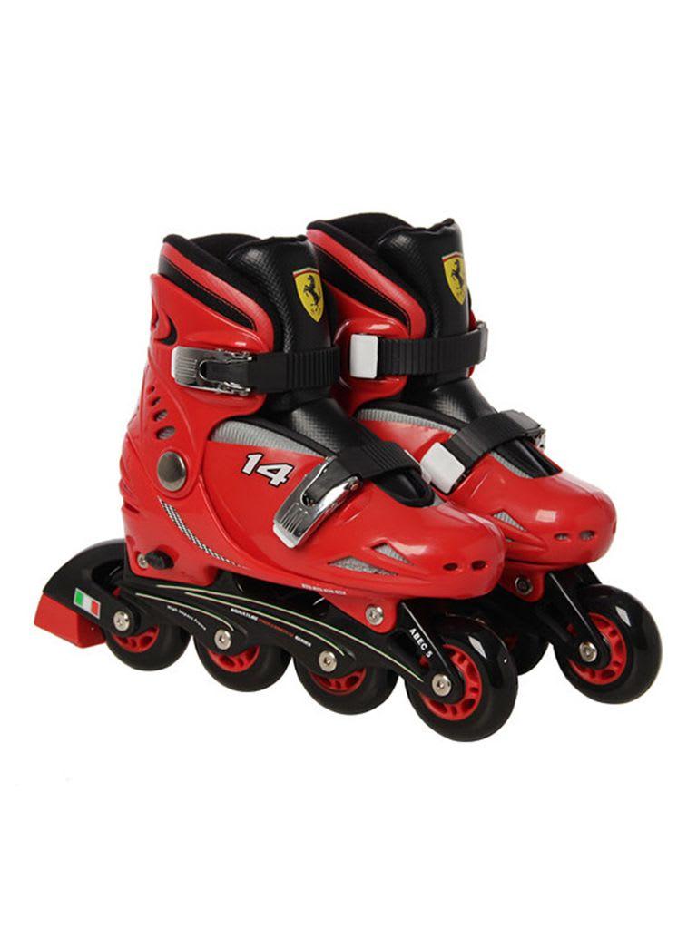 Mesuca Adjustable Ferrari Kids Basic Roller Skate | FK7 Red