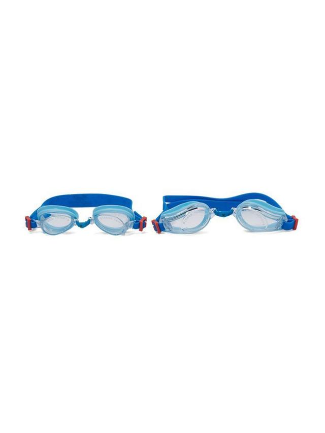 نظارات سباحة لون أزرق ميسوكا Mesuca 1 Adult and Kid Family Goggles Set - SW1hZ2U6MTUzNTk1Mg==