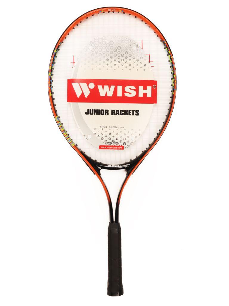 مضرب تنس 25 انش برتقالي ويش Wish Junior Tennis Racket 2500