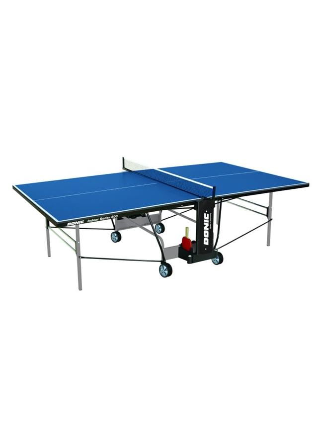 طاولة تنس قابلة للطي مع قفل وحامل كرات دونيك Donic Roller 800 Indoor Table Tennis Table - SW1hZ2U6MTUwOTY5Mw==