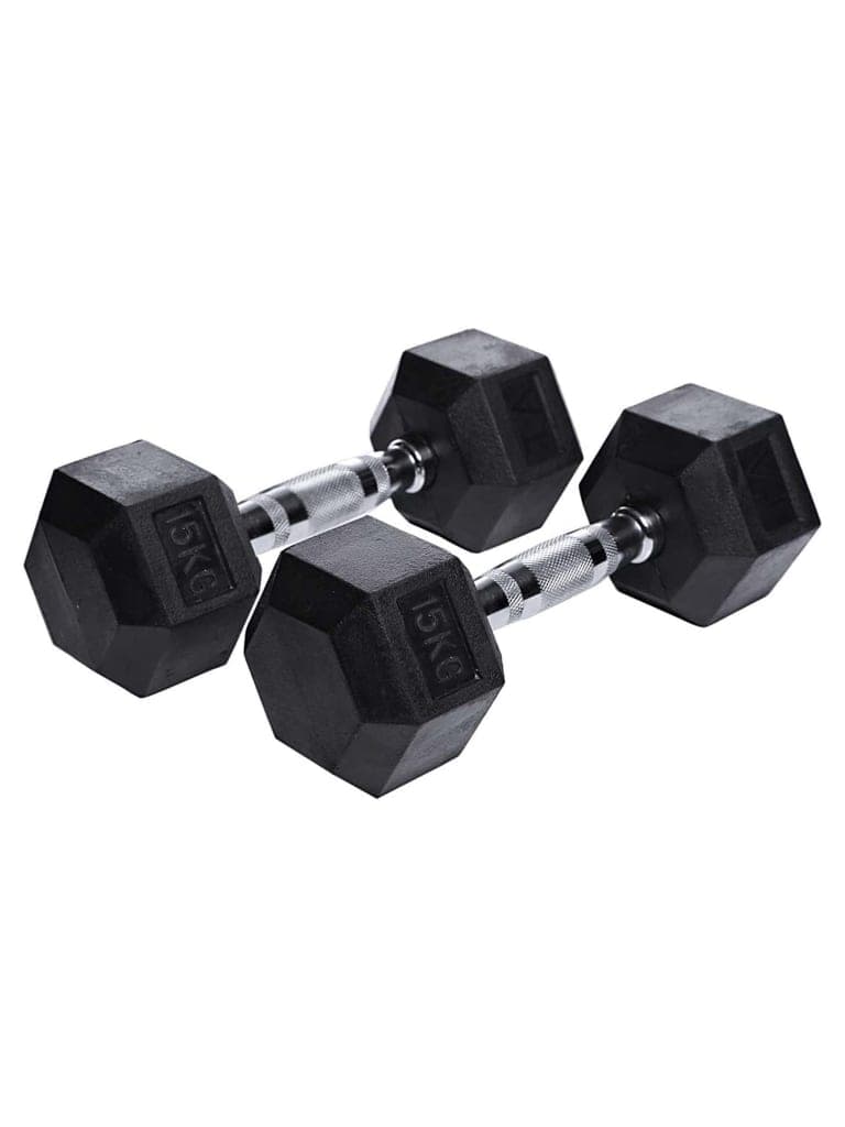 TA Sport Hex Dumbells Size 200 x 92.5 cmWeight 15 Kg