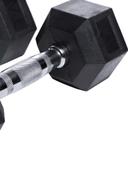 TA Sport Hex Dumbells Size 25 x 25 cmWeight 12.5 Kg - SW1hZ2U6MTUzODkzNQ==